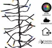 Lumineo Led Clusterverlichting 768 lampjes multicolour zwart
