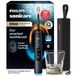 Philips Sonicare Next-Generation DiamondClean 9900 Prestige Elektrische Tandenborstel – met SenseIQ Technologie, Volledige Poetsbegeleiding en Smart Pressure Feedback, Quartz Black , HX9813/92