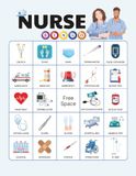Nurse Bingo: 32-Player Nurse Themed Medical Party Games