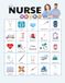 Nurse Bingo: 32-Player Nurse Themed Medical Party Games