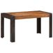 Maison Exclusive - Table à manger 140 x 70 x 76 cm en bois de manguier brut