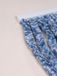 Jekra Rideau anti-mouches Bleu/Blanc 60x190cm