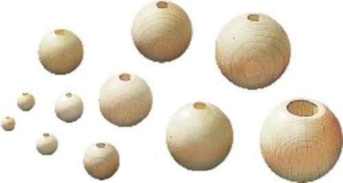 Knorr Prandell FSC houten bal 10mm 47 stuks, natuur, Ø STK