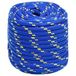vidaXL Multifunctioneel touw 16 mm 25 m Blauw PP