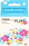 FLWR Inktcartridge voor Canon 560XL Zwart - Hoge Capaciteit XL Huismerk