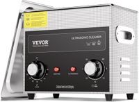 VEVOR 3L Ultrasone Reiniger - 360º - met Verwarmingstimer en Mand - Ultrasoonreiniger voor Brillen / Sieraden / Metalen onderdelen Gereedschap