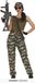 FIESTAS GUIRCA Carnavalsoutfit Militair Dames - Maat L