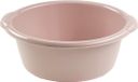 Plasticforte teiltje/afwasbak rond - Set van 2 stuks - 10 liter - taupe - kunststof