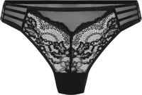 Hunkemöller Dames Lingerie String Briar - Zwart - maat 2XL