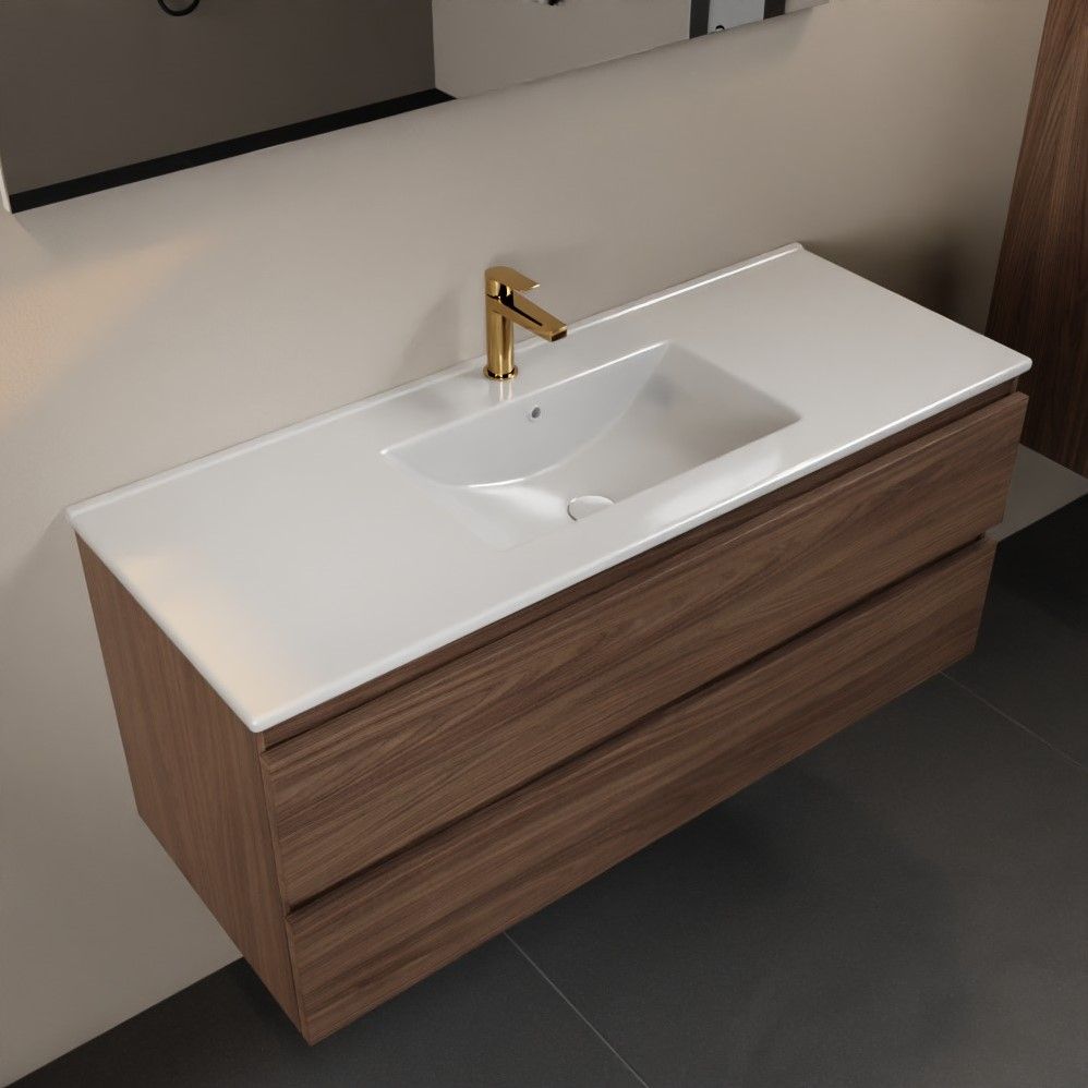 Mondiaz Aivy Badmeubelset - 120cm - Mocha