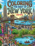 New York Escapes Creative Calm: Relax, Unwind, Color for Adults and Children