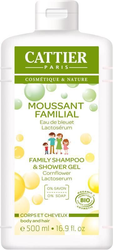 Cattier Family shampoo en shower gel 500ml