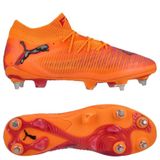 PUMA Future 8 Ultimate Sg Hot Pursuit - Heat Fire/noir/rose - Terrain Gras (Sg), pointure 35½
