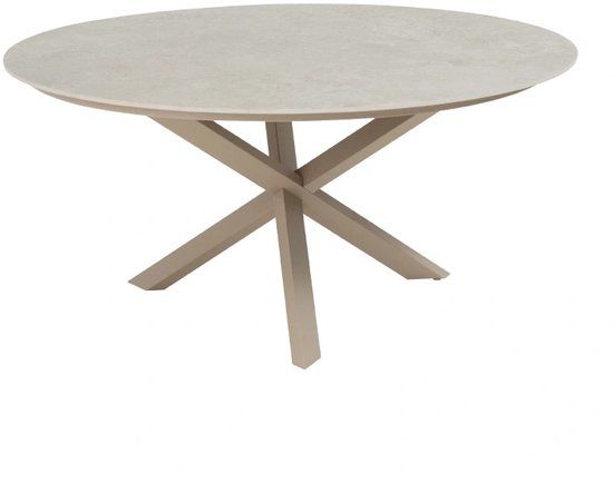 4 Seasons Outdoor Prado Sabbia Panna Diningtafel Latte - Ø160 cm
