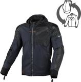 Macna Distec Motorfiets Textieljas Blauw/zwart 2XL