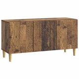 vidaXL TV-kast 99 x 34,5 x 50 cm Oud hout Bewerkt hout
