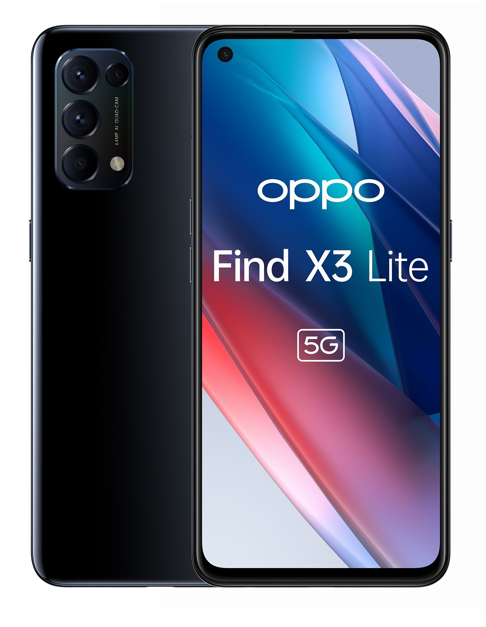 OPPO Find X3 Lite - 5G Smartphone - 128GB - Starry Black