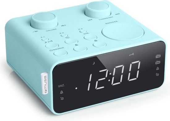 Muse Electronics Muse M-17CB Digitale Wekkerradio - Blauw