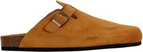 Natural World Platte leren muiltjes beige