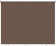 vidaXL Buitenrolgordijn 90% UV-blok Taupe 120 x 230 cm HDPE