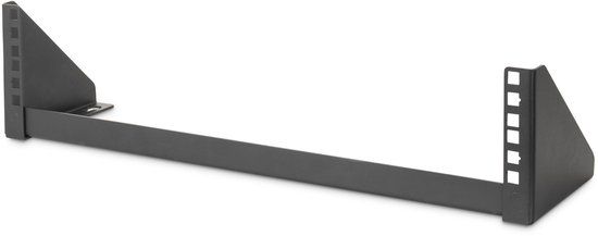 Digitus DN-48003 Wandhouder voor 19inch-apparatuur 2 HE Zwart (RAL 9005)