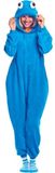 Widmann Snackzilla monster kostuum pluche Cookie Blauw S/M