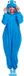 Widmann Snackzilla monster kostuum pluche Cookie Blauw S/M