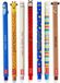 LEGAMI Lot de 7 stylos à encre gel effaçable à l'encre thermosensible Couleurs assorties Coccinelle Lama Lapin requin girafe, monstre et nounours Pointe 0,7 mm