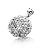 Orphelia Dameshanger met ketting Micro-setting 925 sterling zilver met zirkonia PEN-3019