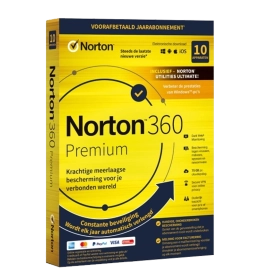Norton 360 Premium met Utilities Ultimate | 10 Apparaten | 1 Jaar