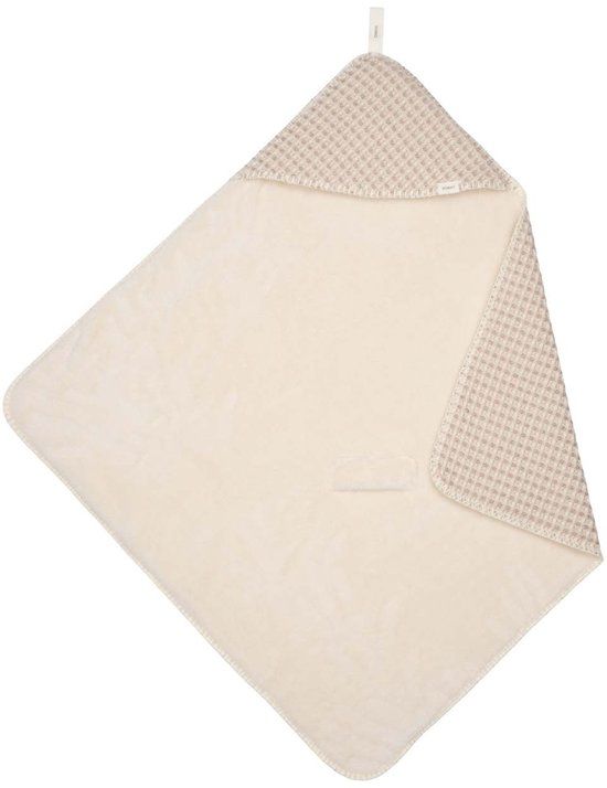 Koeka omslagdoek wafel/teddy Oslo crumble 100x100 bruin