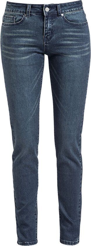 R.E.D. by EMP R.E.D. Rock-Engineered Design Blauwe jeans met wassing - Dames - W31L30