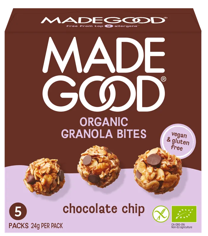 Made Good Organic Granola Bites Chocolate Chip