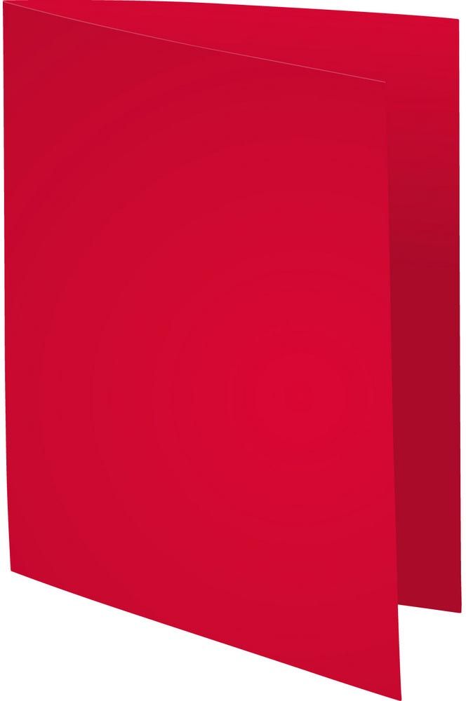 Exacompta ROCK S 80 ft - Dossiermap - 22 x 31 cm - Rood - Pak van 100