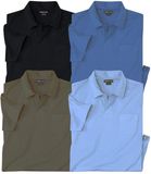ATLAS FOR MEN - Set van 4 effen polo's van Jersey - Heren - Verkrijgbaar in grote maten - XL