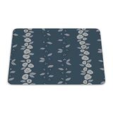 Bonamaison Rechthoekige digitale bedrukte muismat, antislip onderkant, voor kantoor en thuis, 22 x 18 cm