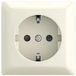 Busch-Jaeger Opbouw Wandcontactdoos 1-V M/Ra Staal 100 cm