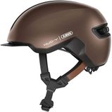 ABUS Fietshelm HUD-Y metallic copper S - 51-55 cm - bruin