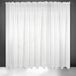Eurofirany Gordijnen Voile Glad Transparant Krullband 1 Stuk Doorzichtig Hoogwaardig Slaapkamer Woonkamer Elegant Edel, 300x250cm