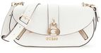 GUESS Jessa Flap Crossbody Bag White