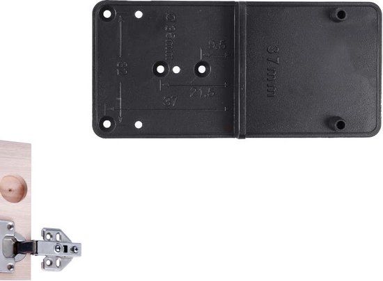 Boormal voor Softclose Scharnieren 35mm en 40mm | Potscharnier | Keukenscharnier | Grijs