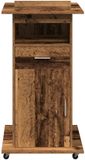 vidaXL Podium Oudhout Bewerkt Hout 55 x 55 x 107 cm