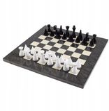 Italfama Houten Schakenset - Traditioneel Design, 42x42cm Bord