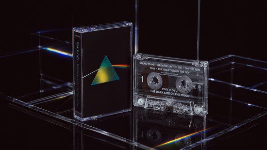 We Are Rewind PINK FLOYD - draagbare Bluetooth cassettespeler, ingebouwde oplaadbare accu - zwart (LIMITED EDITION)