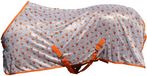HKM Vliegendeken Splash - Paard - Oranje