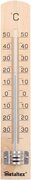 Metaltex Buitenthermometer 18 Cm Hout Beuken