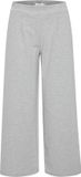 ICHI - IHKATE SUS WIDE PA - Dames - Straight leg jeans - Grey melange - L