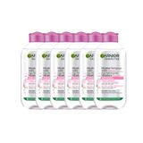 Garnier SkinActive Micellair Reinigingswater voor de Gevoelige Huid – Milde Gezichtsreiniging – Zachte Make-Up Remover - 200ml x6