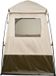 Vevor 1-Kamer Douchetent, Waterdichte Toilettent (145x145x215 cm), Omkleedtent Incl. Haringen, Touwen, Draagtas En Dwarsbalk, Gemaakt van 210d Oxford-Stof Voor Kamperen, Strand, Vissen, Kaki
