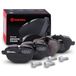 BREMBO Bremsbelagsatz hinten P06064 Hinterachse